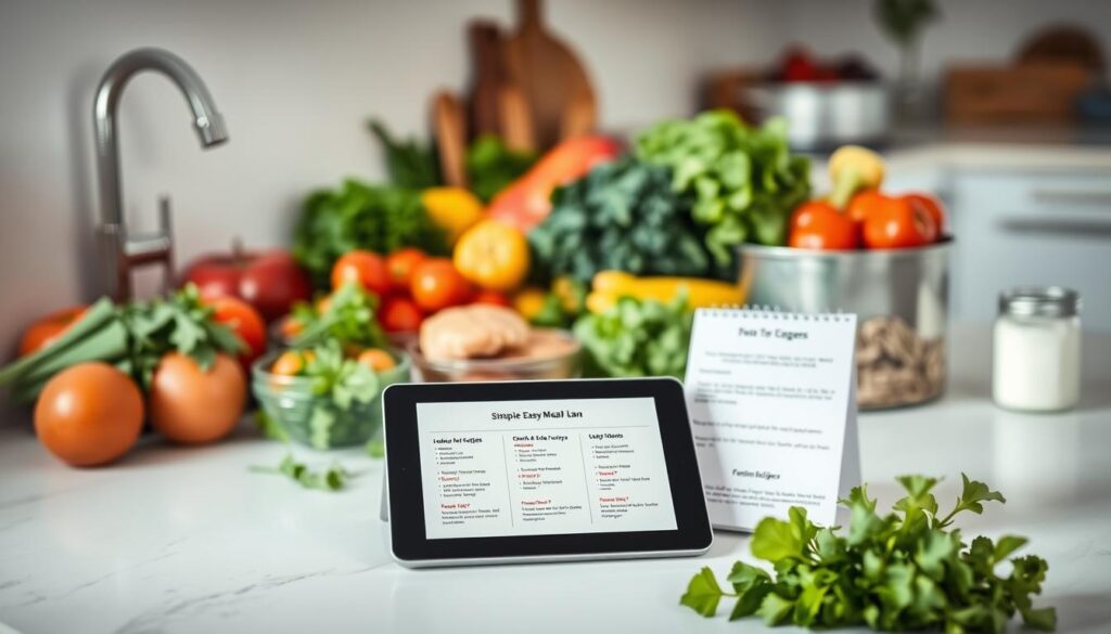 Quick and easy meal planning